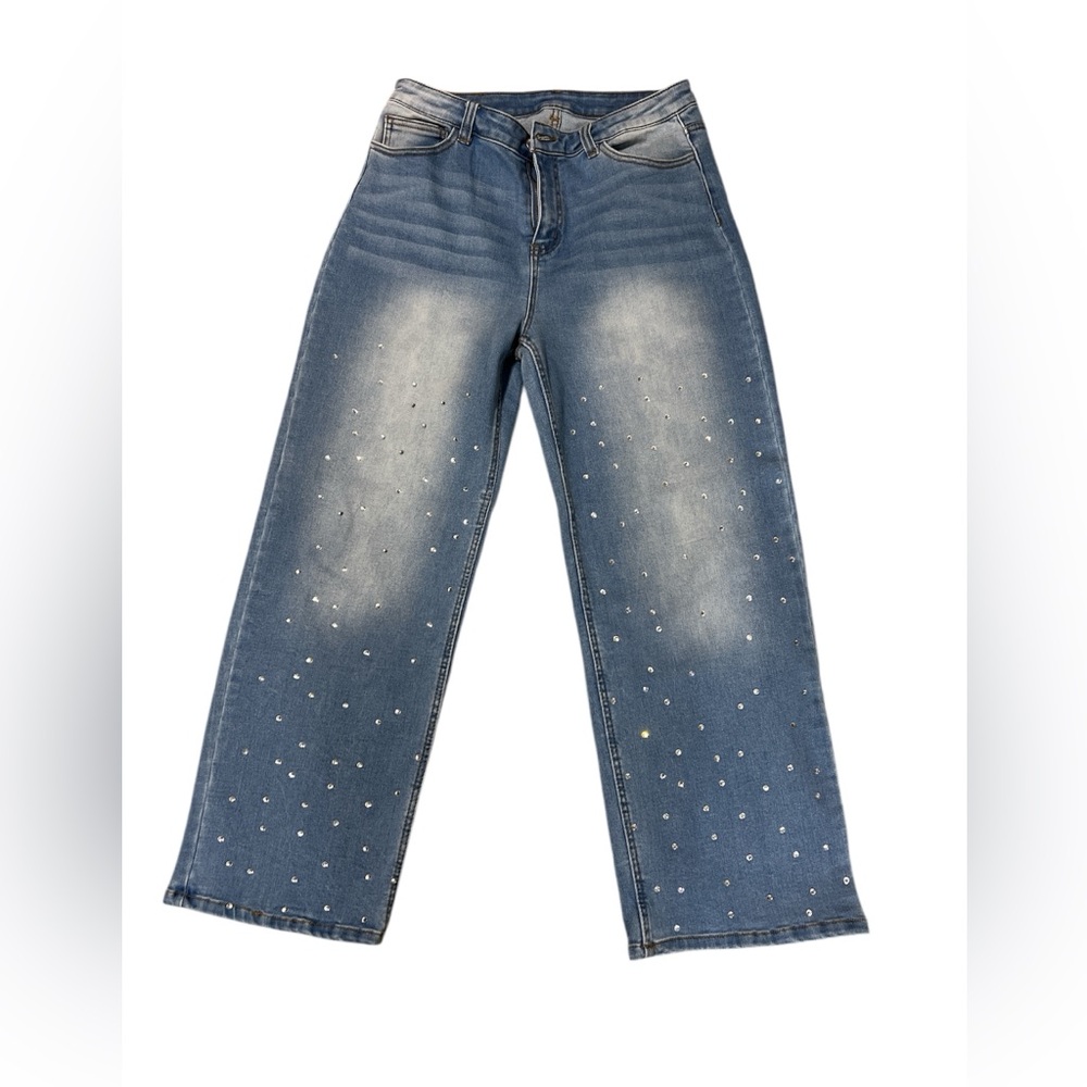Elegant Blue Women's Flare Jeans